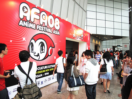 Anime Festival Asia 2008 Packs in the Crowd