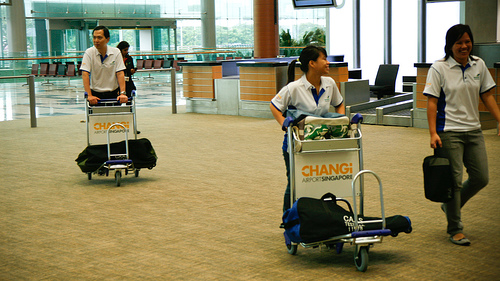 Security Trial at Changi Airport Terminal 3