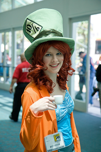 Mad Hatter at San Diego Comic Con 2009