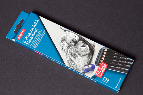 Derwent 6 Watersoluble Sketching Pencils