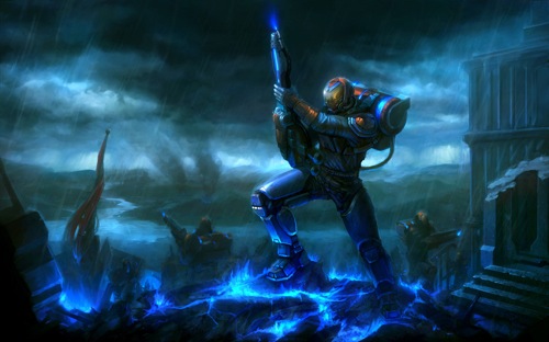 halo wars wallpaper. Concept Art of Halo Wars