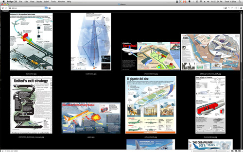 Planes infographics screenshot