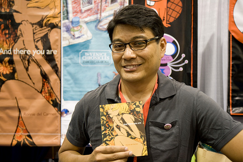 Ronnie Del Carmen at San Diego Comic Con 2009