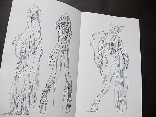 Sketches by Daphne Yap
