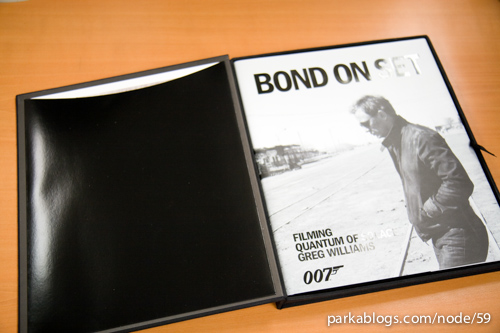 Bond on Set: Filming Quantum of Solace - 01