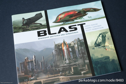 BLAST: spaceship sketches and renderings - 01