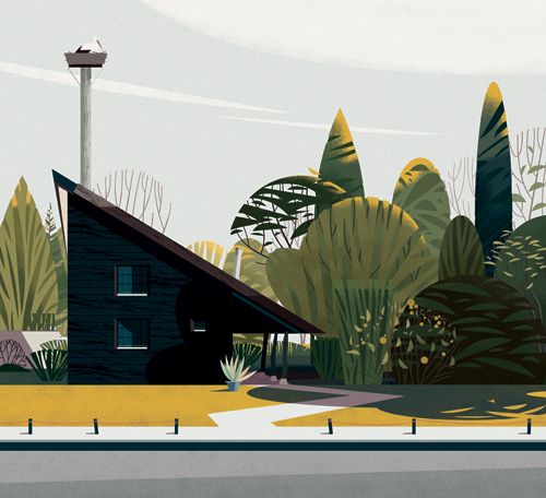 Cabins by Philip Jodidi, illustrations by Marie-Laure Cruschi - 12