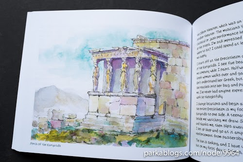 The Artist on the Road: Impressions of Greece by Richard Sheppard