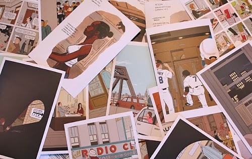 Adrian Tomine's New York Postcards: 30 Illustrations from the Pages of The New Yorker and Beyond