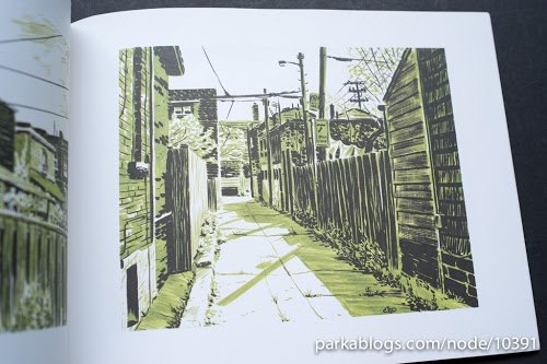 Back Alleys and Urban Landscapes by Michael Cho