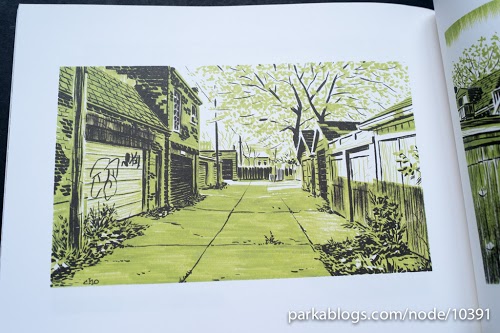 Back Alleys and Urban Landscapes by Michael Cho