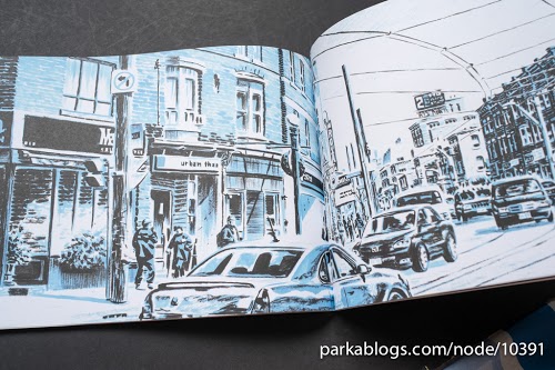 Back Alleys and Urban Landscapes by Michael Cho