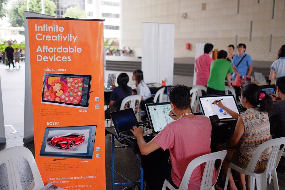 Creative Market 2014 at National Library at Bugis