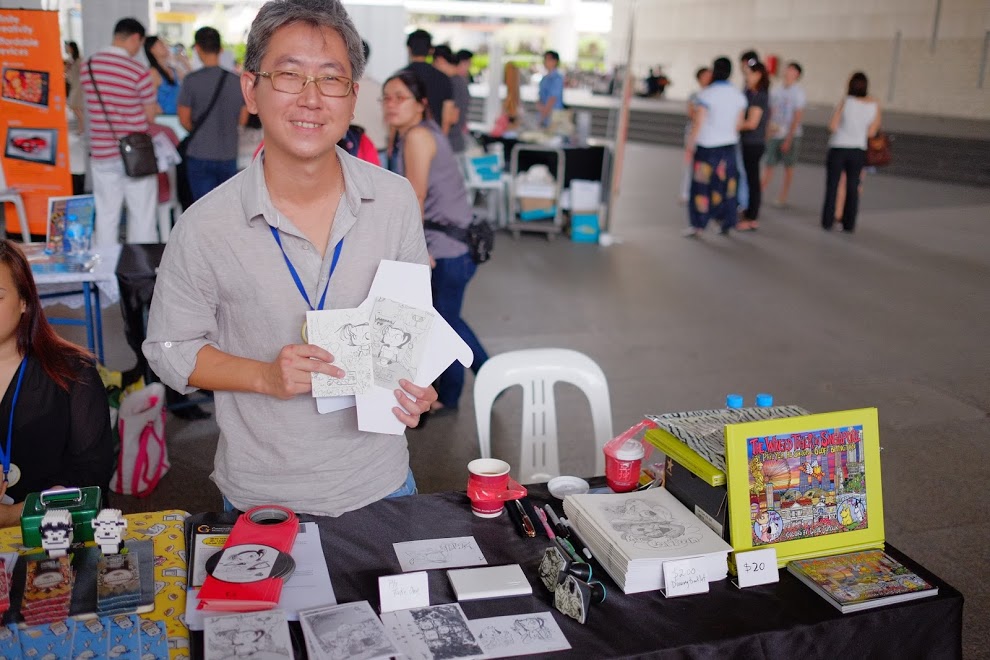 Creative Market 2014 at National Library at Bugis