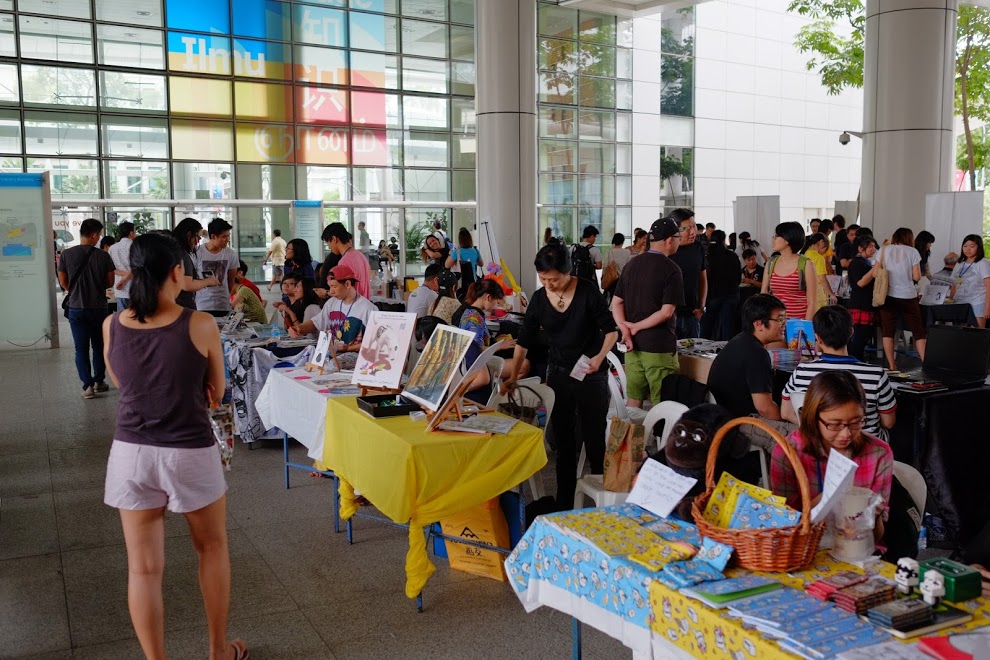 Creative Market 2014 at National Library at Bugis