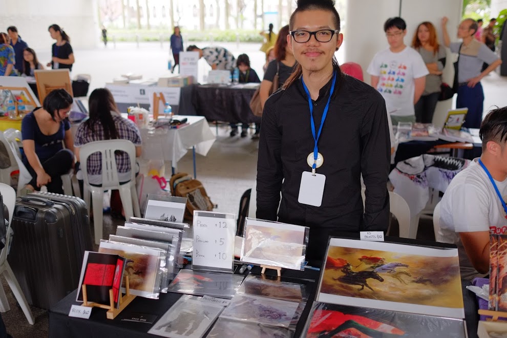 Creative Market 2014 at National Library at Bugis