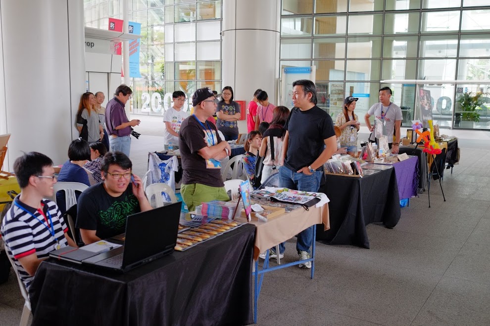 Creative Market 2014 at National Library at Bugis