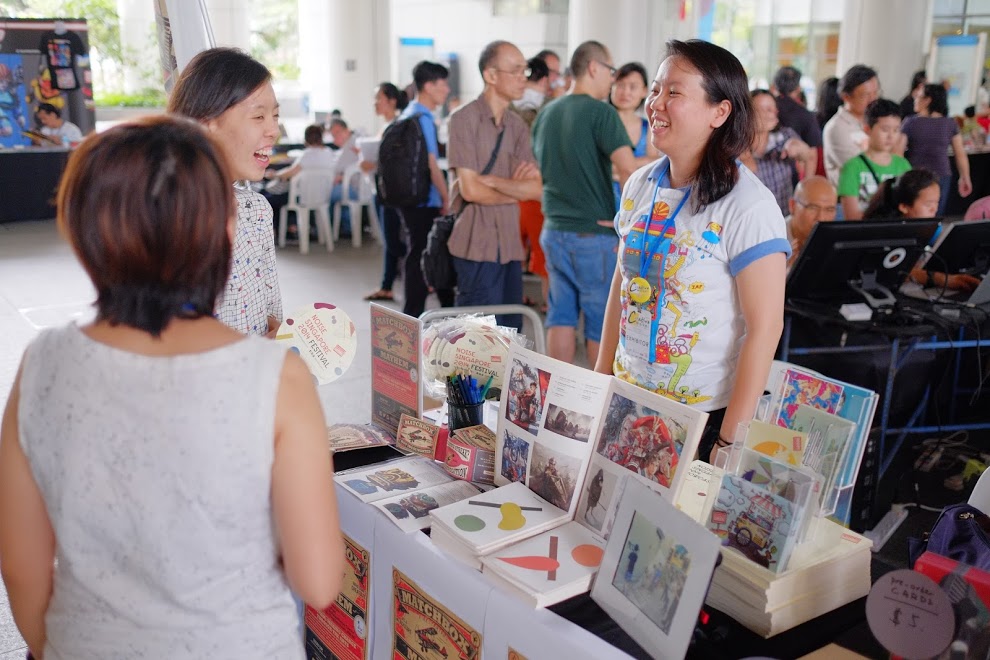 Creative Market 2014 at National Library at Bugis