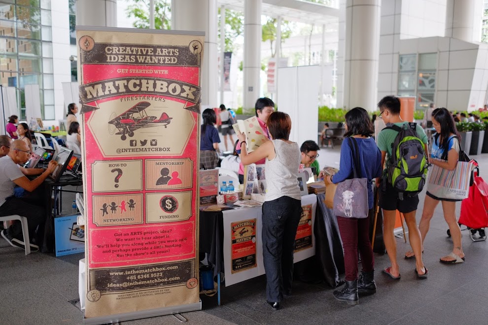 Creative Market 2014 at National Library at Bugis