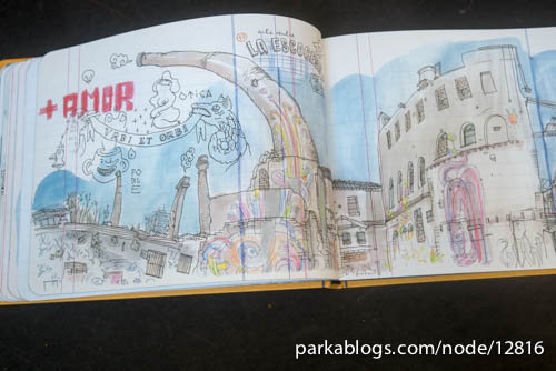 Barcelona - Original: The Sketching Lover’s Companion - 08