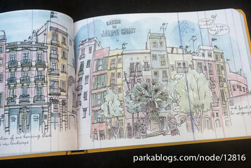 Barcelona - Original: The Sketching Lover’s Companion - 11