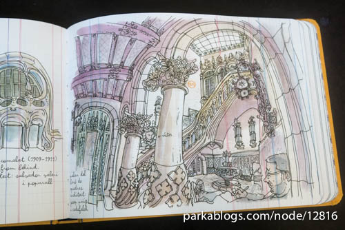 Barcelona - Original: The Sketching Lover’s Companion - 16