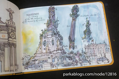 Barcelona - Original: The Sketching Lover’s Companion - 20