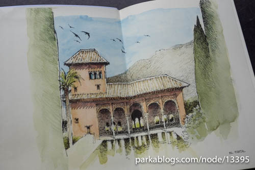 The Alhambra Sketchbook by Luis Ruiz - 02