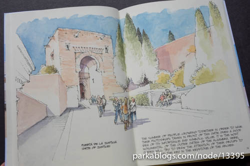 The Alhambra Sketchbook by Luis Ruiz - 05