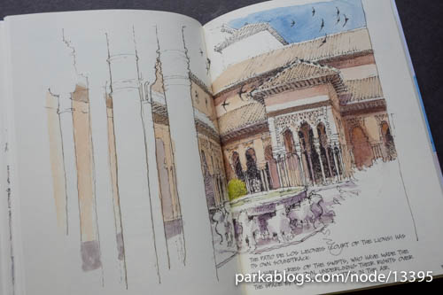 The Alhambra Sketchbook by Luis Ruiz - 09