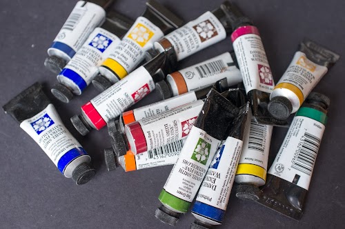 Daniel Smith watercolour tubes