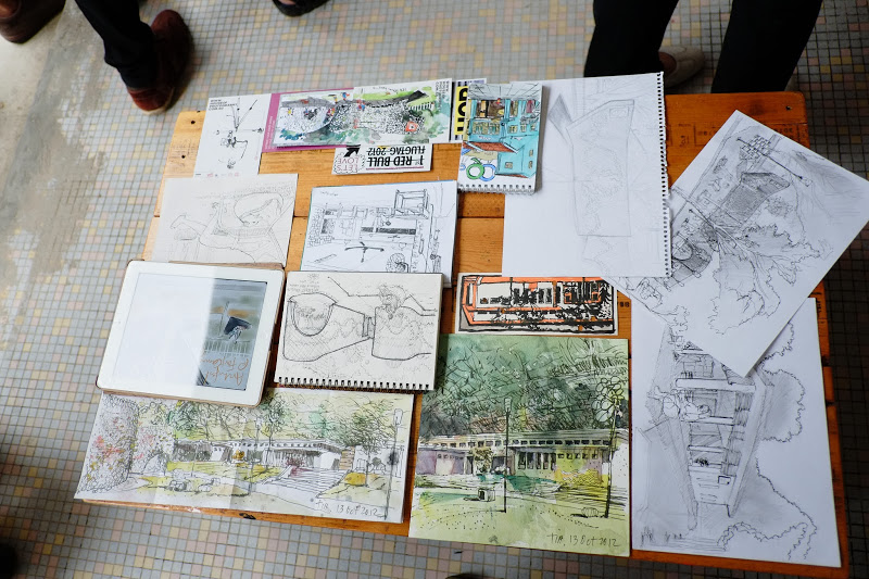 Archifest 2012 Sketchwalk (13 Oct 2012)