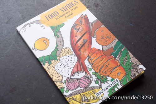 Food Swings: An Illustrated Travel Journal by Doodlenomics - 01