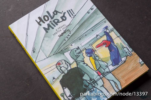 Hola, Miró!!! A Travel Sketch Journal by Swasky - 01