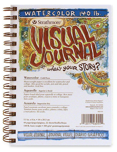 Review: Strathmore Visual Journal - Watercolor 300Gsm | Parka Blogs