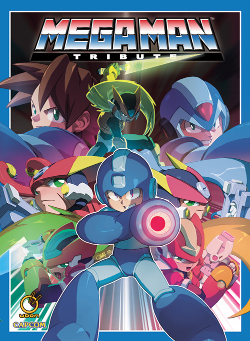 Mega Man Tribute artbook cover