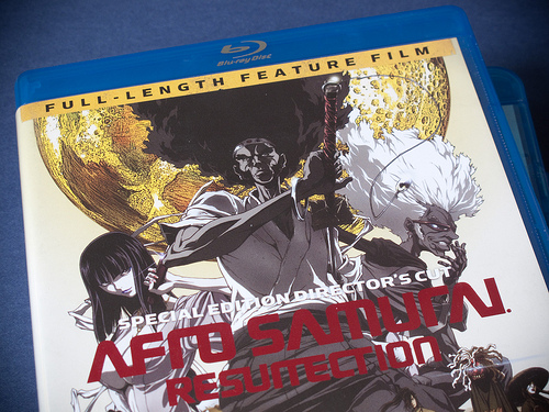 Afro Samurai: Resurrection [Blu-ray] disc cover