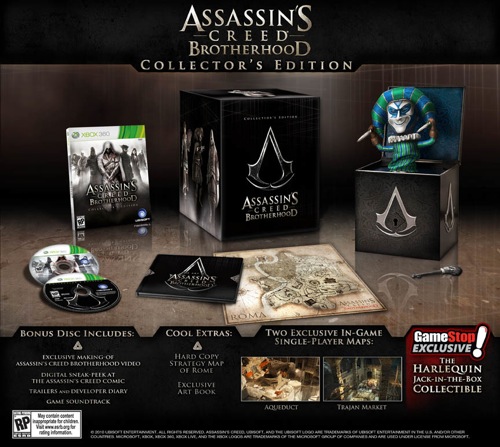 Assassin's Creed: Brotherhood Collector's Edition - with Harlequin Jack-in-the-Box