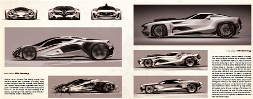 DRIVE: vehicle sketches and renderings by Scott Robertson - 05