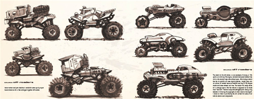 DRIVE: vehicle sketches and renderings by Scott Robertson - 08