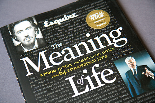 Esquire The Meaning of Life: Wisdom, Humor, and Damn Good Advice from 64 Extraordinary Lives