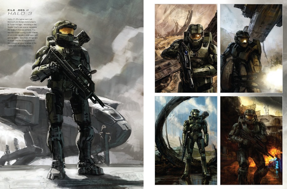 Book Preview Halo The Great Journey The Art Of