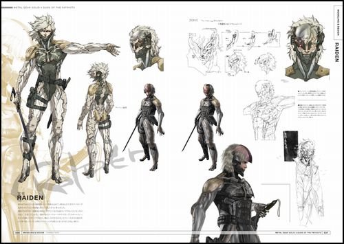 マスターアートワークス メタルギア・ソリッド4・ガンズ・オブ・ザ・パトリオット設定資料集 (Master Art Works Metal Gear Solid 4) - screenshot 02