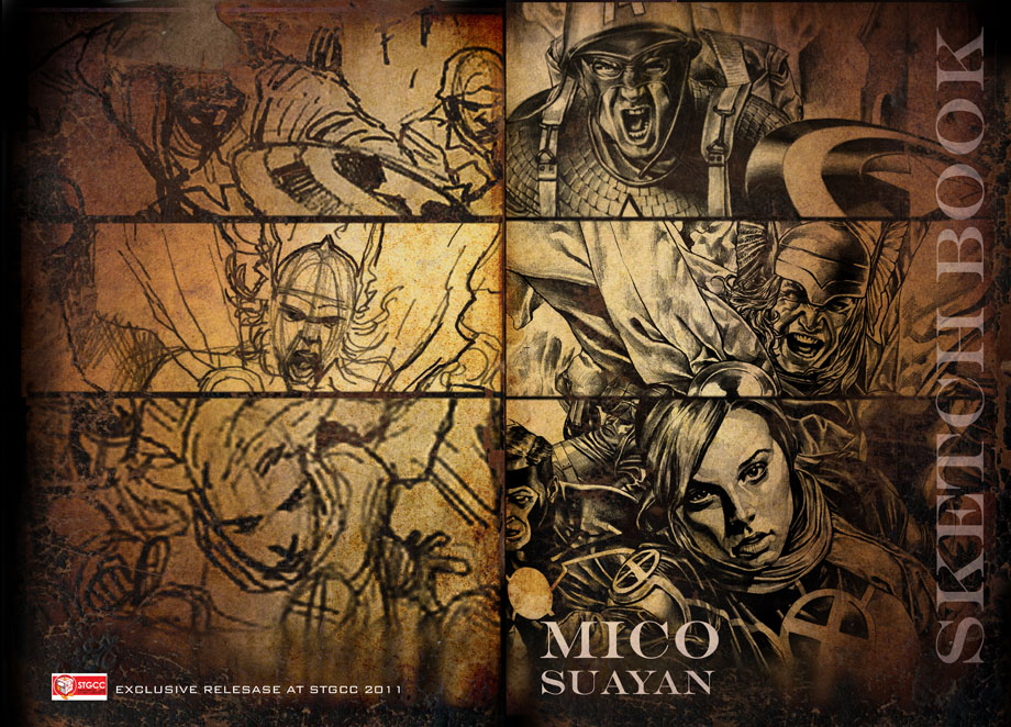 Mico Suayan Sketchbook 2011 - cover