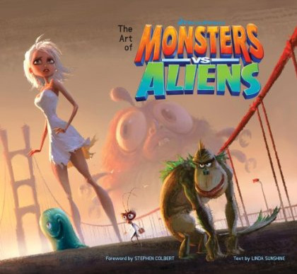 The Art of Monsters vs Aliens