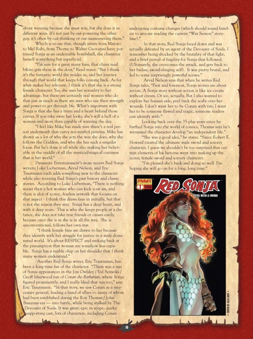 The Art of Red Sonja - 08