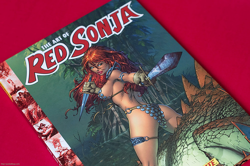 Book Review: The Art of Red Sonja