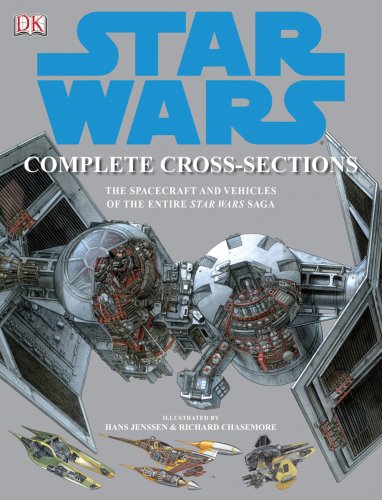 Incredible Cross-sections of Star Wars Episode I, II and III