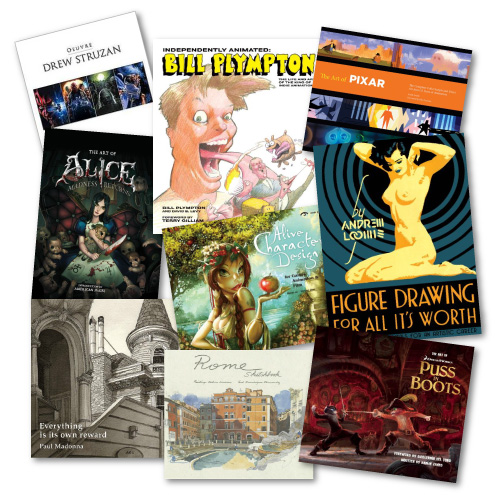 Winners for 2011 favourite art books contest