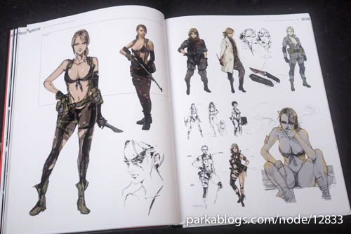 Art of Metal Gear Solid 15 Art book: Yoji Shinkawa